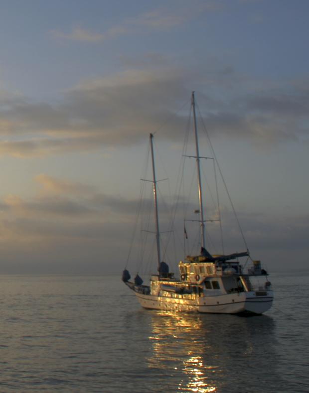Galapagos sailboat - Galapagos sailboat ©2005 Martin Oretsky